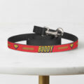 Personalized dog product with custom design – Hero dog leash mockup
