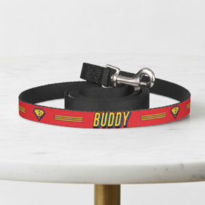 Personalized dog product with custom design – Hero dog leash mockup