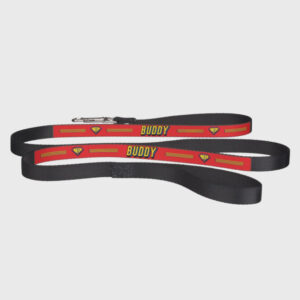 Personalized dog product with custom design – Hero dog leash mockup2