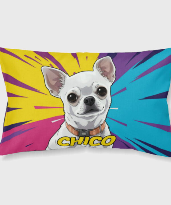 Pop Art front1 Personalized dog product with custom design – Pop Art front1