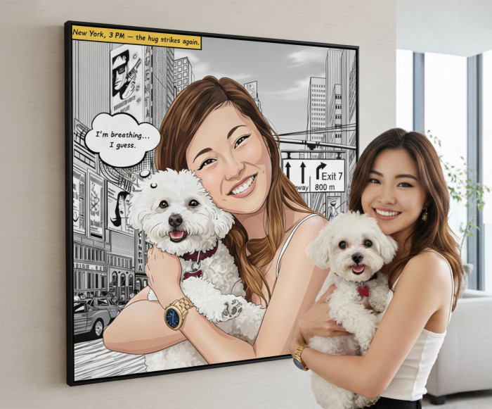 Personalized dog product with custom design – hang it3
