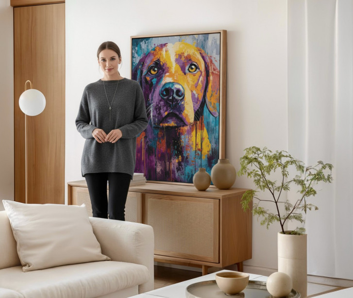 Personalized dog product with custom design – materials