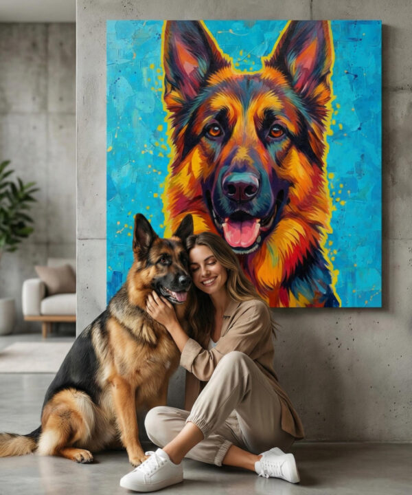 Personalized dog product with custom design – wnetrze owczarek3