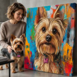 Personalized dog product with custom design – Abstract Style 4.1