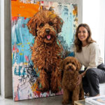 Personalized dog product with custom design – Abstract Style 5.1