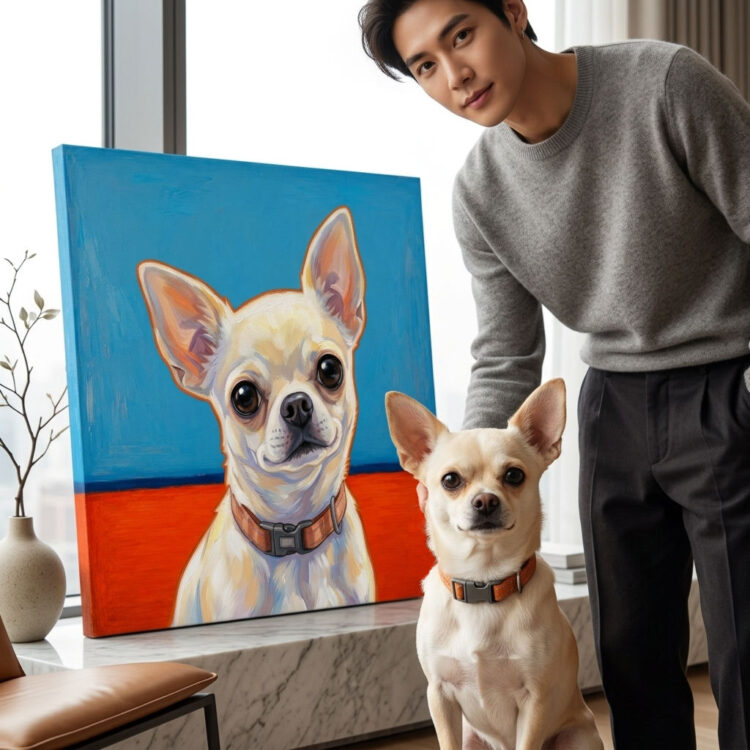 Personalized dog product with custom design – Modern Gallery 1.2