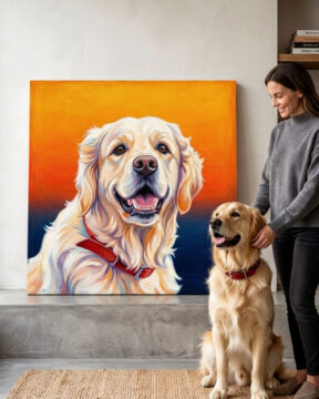 Personalized dog product with custom design – Modern Gallery 3.6