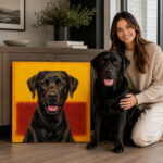 Personalized dog product with custom design – Modern Gallery 4.2