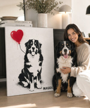 Personalized dog product with custom design – Street Art 2.5