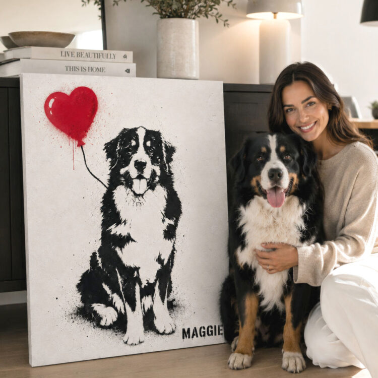 Street Art 2.5 Personalized dog product with custom design – Street Art 2.5